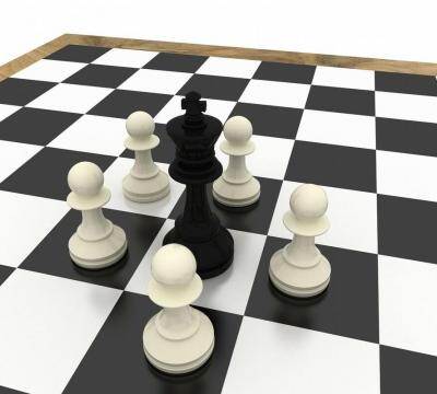 国际象棋棋子名称图解（国际象棋中各棋子的走法）