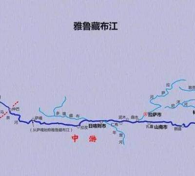 雅鲁藏布江地理位置地图（雅鲁藏布深6009千米还是米）