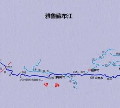 雅鲁藏布江地理位置地图（雅鲁藏布深6009千米还是米）