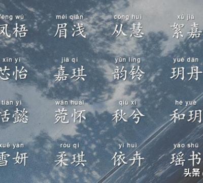 妮字取名的寓意女孩名字（女孩聪明才华横溢的名字）