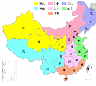 中国34个省会简称对照表（中国34个省的简称顺口溜）