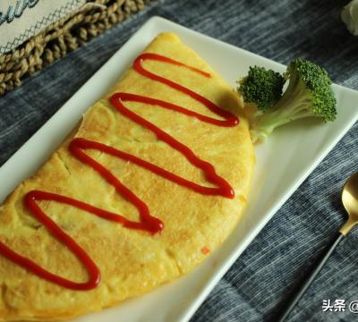 番茄蛋包饭的简易做法步骤（鸡蛋灌饼的做法简单好吃）